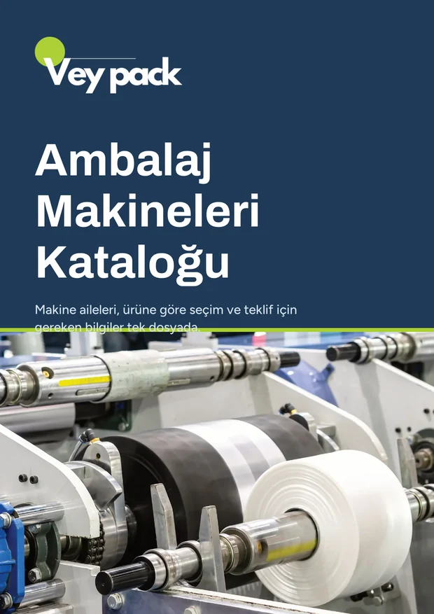 Veypack ambalaj makineleri kataloğu kapağı